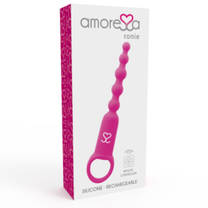 Amoressa ronie control remoto placer anal rosa