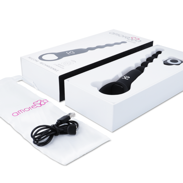 Amoressa ronie control remoto placer anal rosa