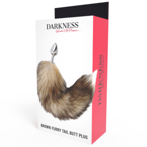 Darkness plug anal plata  con cola