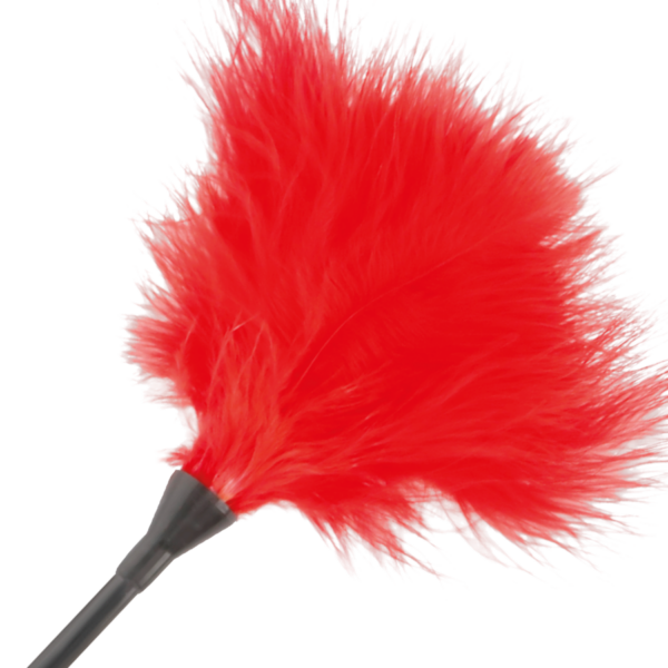 Darkness pluma estimuladora rojo 42cm