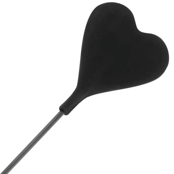 Darkness fusta con pluma love negro 50cm