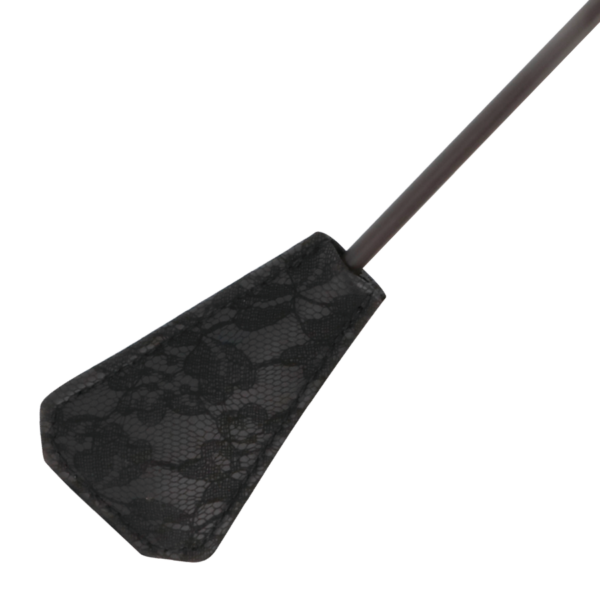 Darkness fusta con pluma love negro 56cm