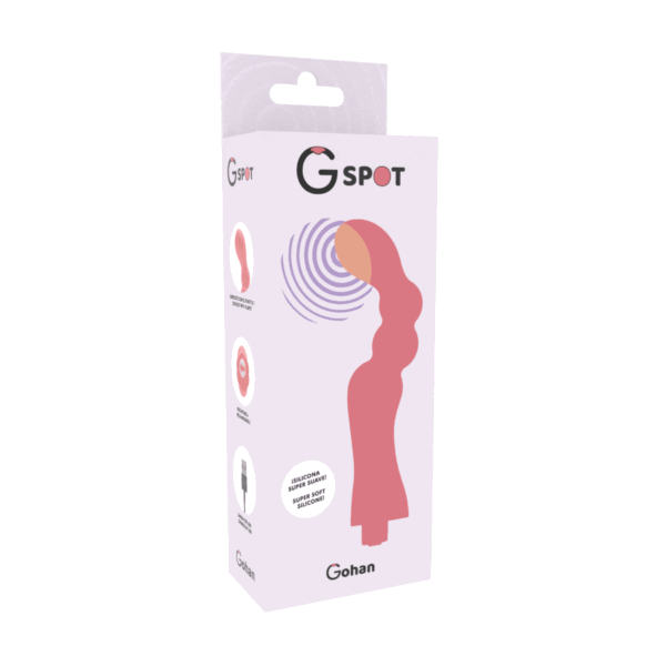 G-spot gohan vibrador punto g light red