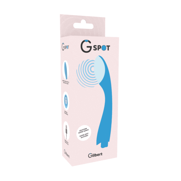 G-spot gylbert vibrador punto g azul turquesa