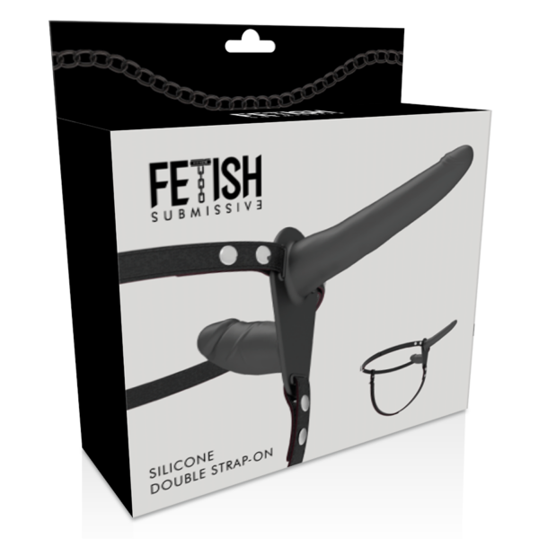 Fetish submissive arn?s doble penetraci?n negro