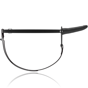 Fetish submissive arn?s silicona negro 15cm