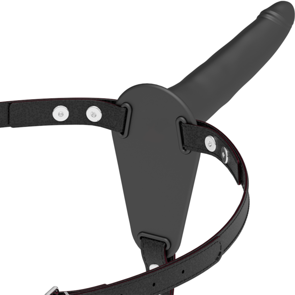 Fetish submissive arn?s silicona negro 15cm