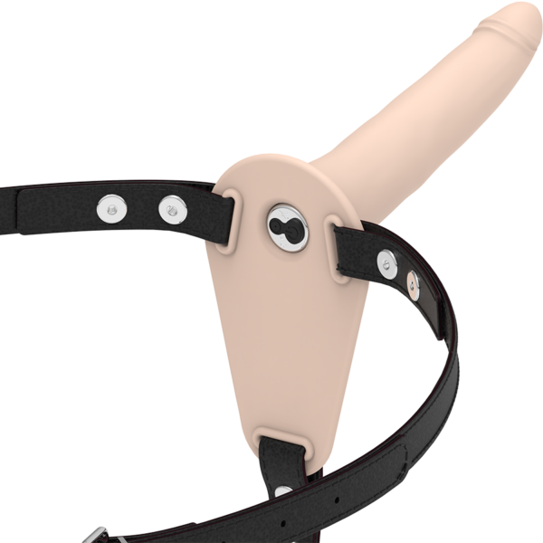 Fetish submissive arn?s vibrador silicona flesh 15cm