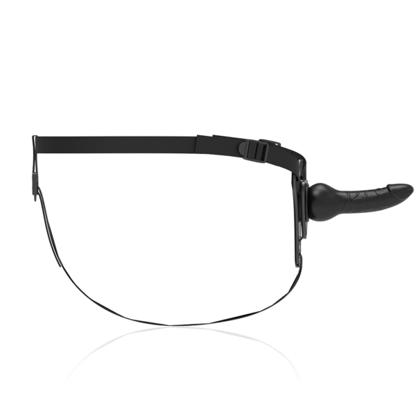 Fetish submissive arn?s silicona negro realistic 16cm