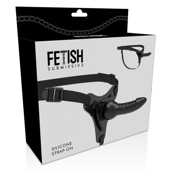 Fetish submissive arn?s silicona negro realistic 16cm