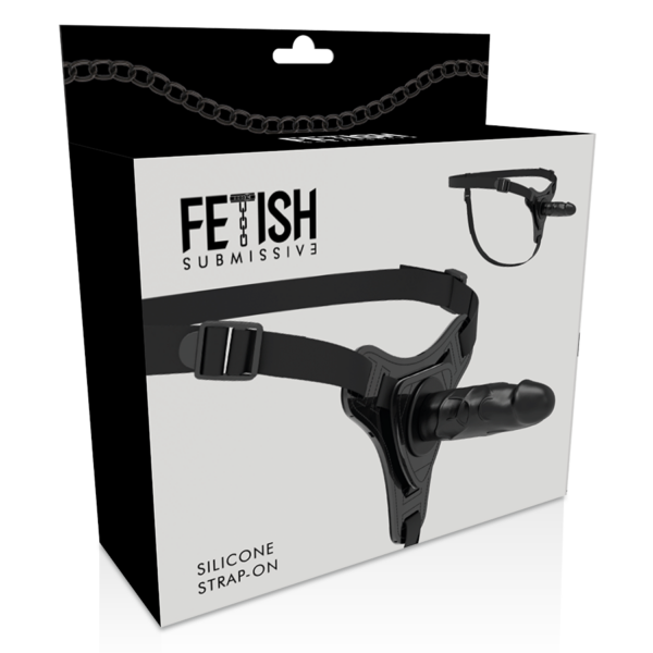 Fetish submissive arn?s silicona negro realistic 16cm