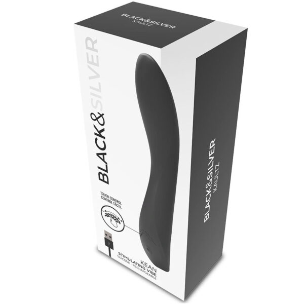 Black & silver kean vibrador touch control