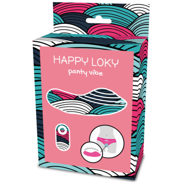 Happy loky panty vibrador para braguita control remoto