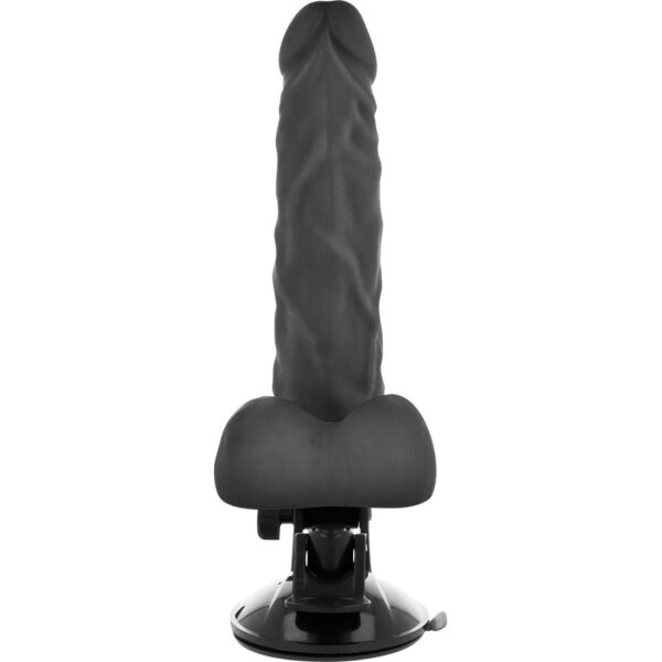 Basecock vibrador articulable control remoto negro 21cm