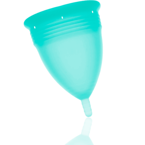 Stercup copa menstrual fda silicone talla s aquamarina