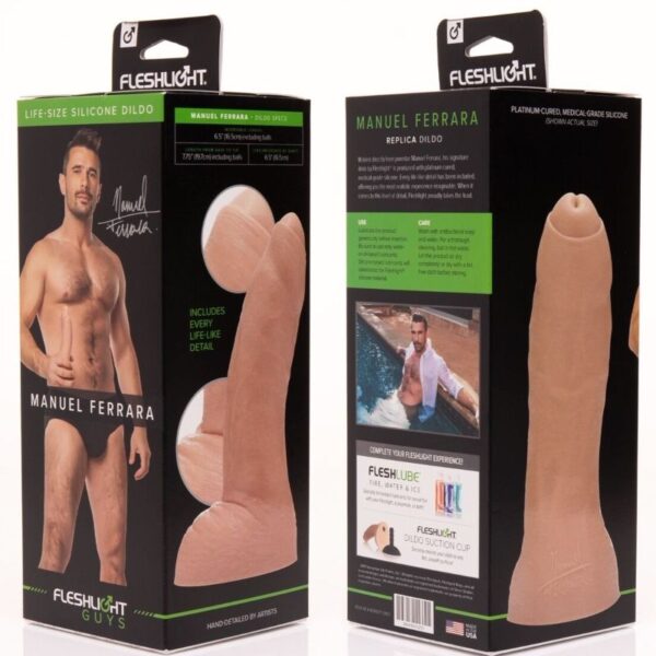Fleshjack manuel ferrara dildo 19.7 cm