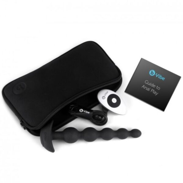 Bvibe cinco anal beads control remoto