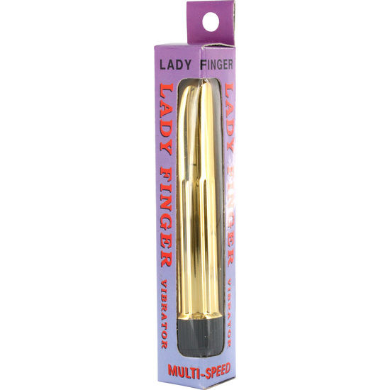 Sevencreations ladyfinger minivibrator gold