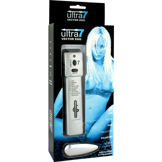 Sevencreations ultra 7 vector huevo vibrador