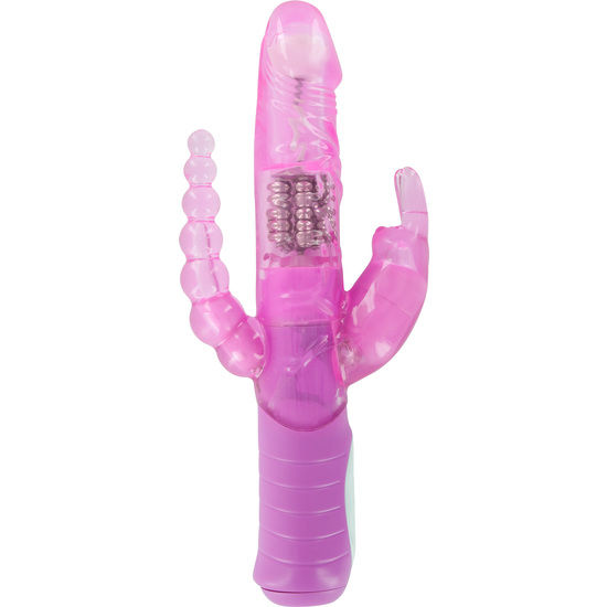 Sevencreations conejito placer dual rosa