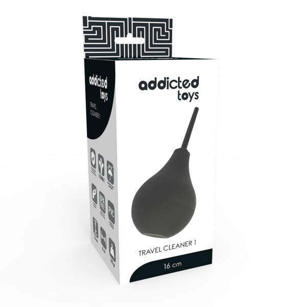 Adiccted toys limpiador anal negro