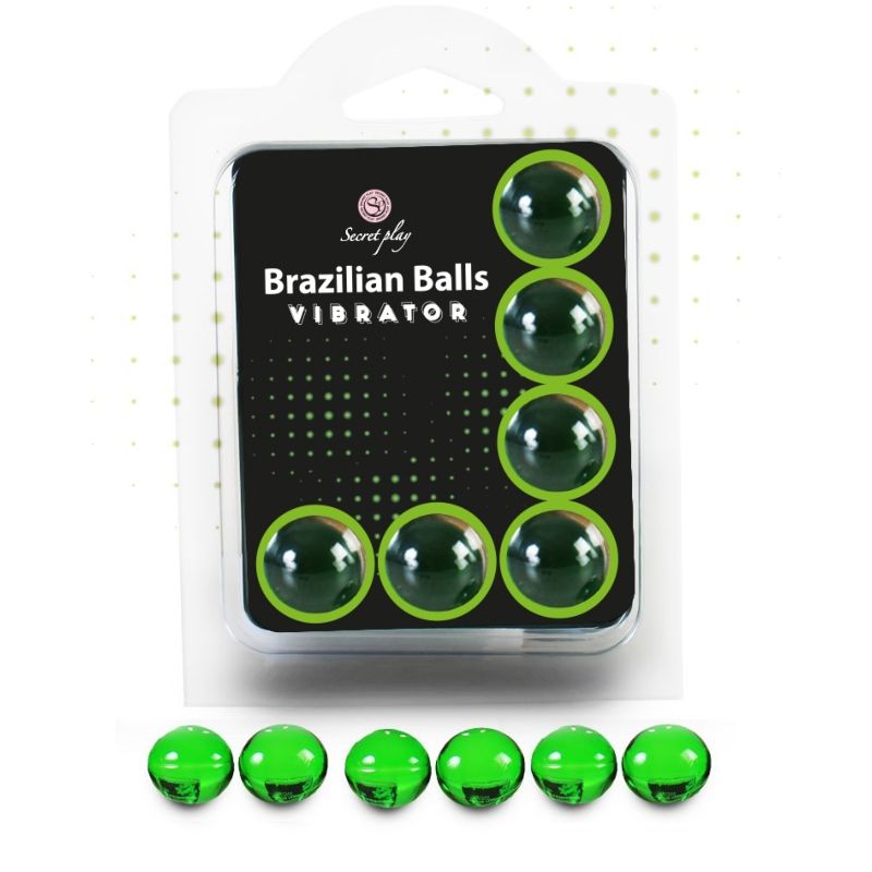 Secretplay set 6 brazilian balls vibrator