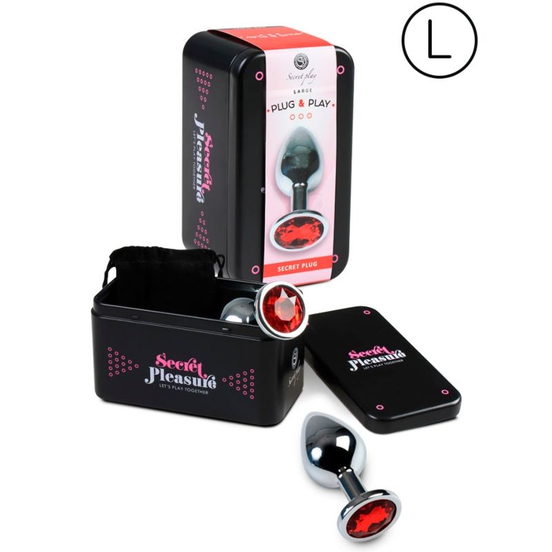 Secret play plug anal rojo l