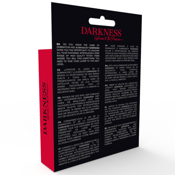 Darkness panties con abertura unisex talla unica