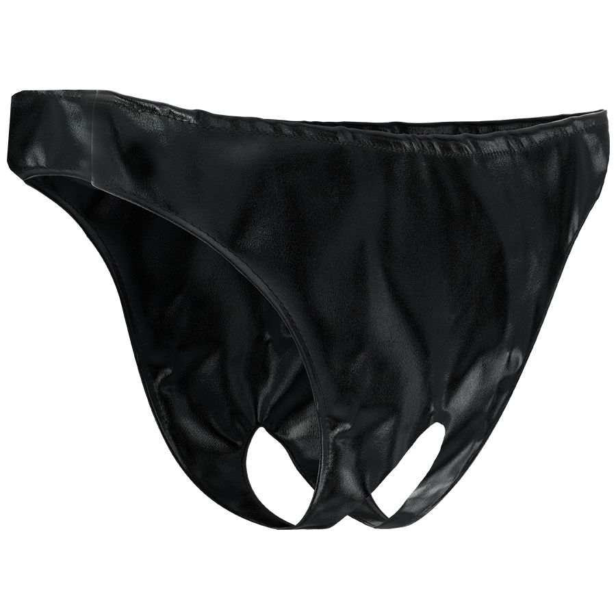 Darkness panties con abertura unisex talla unica