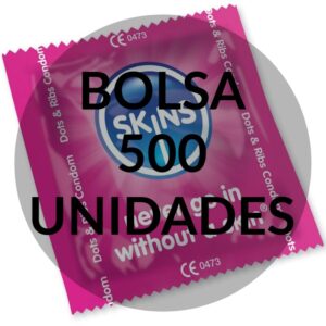 Skins preservativos puntos & estr?as bolsa 500 uds
