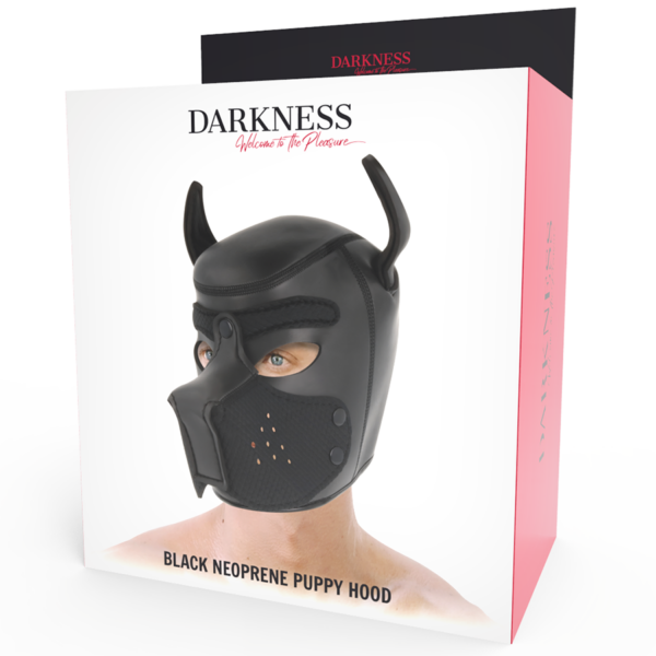 Darkness m?scara perro de neopreno con hocico extra?ble l