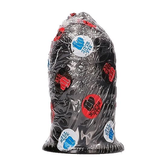 All black anal plug 16cm