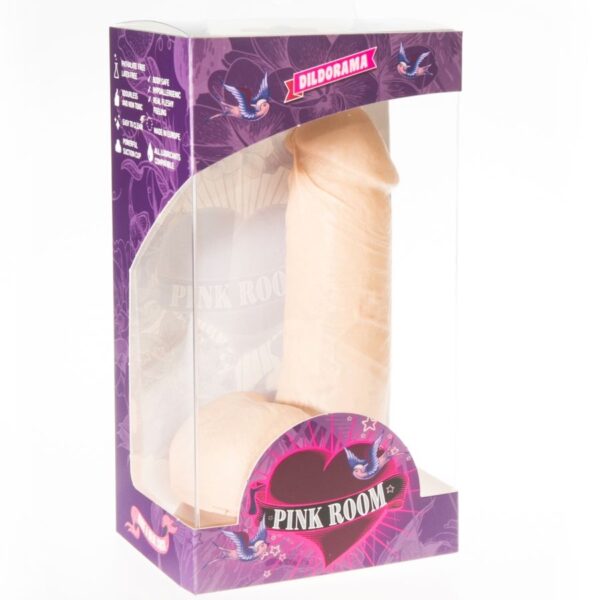 Pink room nao dildo realistico natural 16 cm