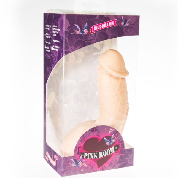 Pink room elian dildo realistico natural 17.5 cm