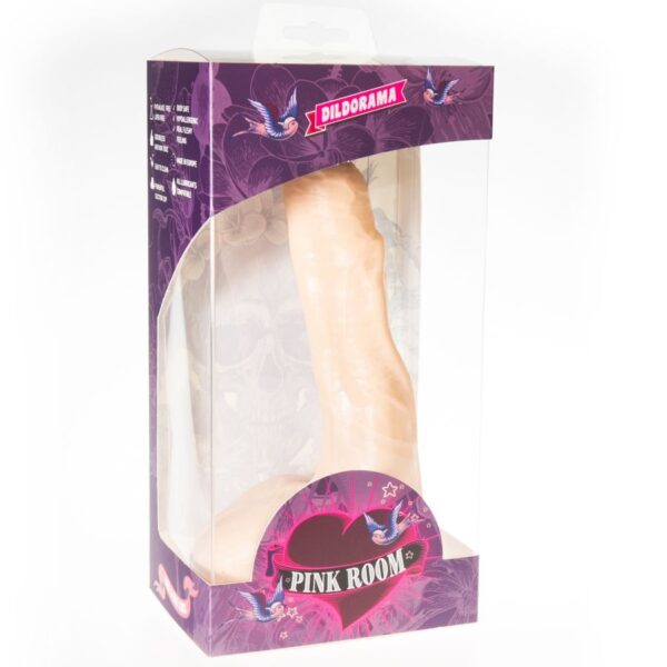 Pink room nilo dildo realistico natural 23 cm