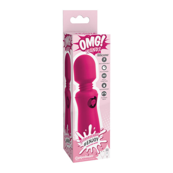 Omg enjoy vibrador wand rosa