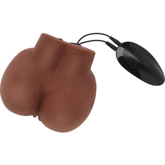 Hot honey rider masturbador con vibrador brown