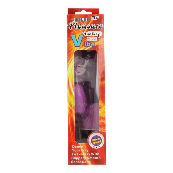 Waves of pleasure fantasy vibrador con rabbit lila 23cm