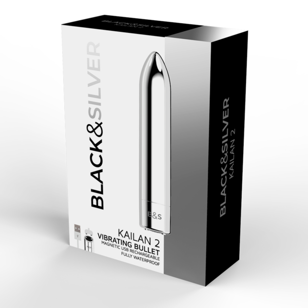 Black&silver bala vibradora kernex 2 silver