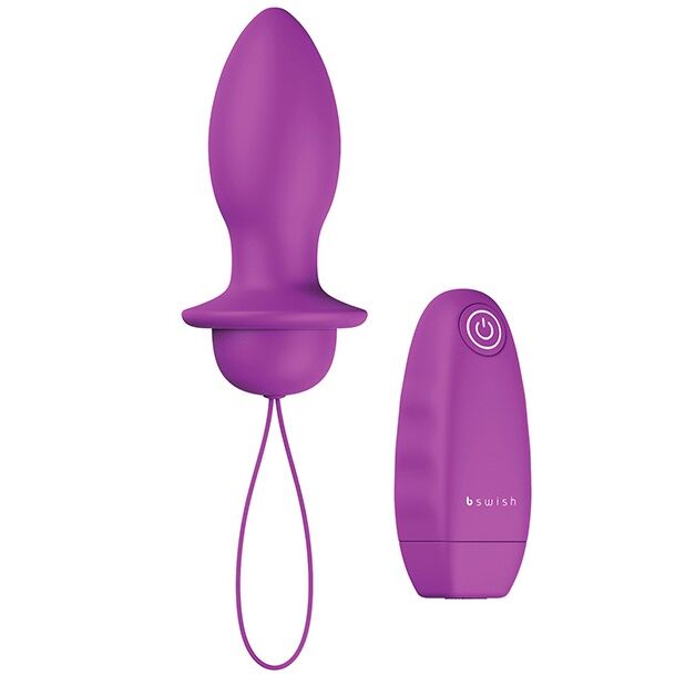 B swish - bfilled classic vibrating plug orchid