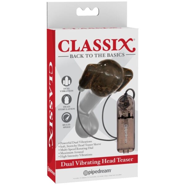 Classix estimulador doble con vibracion