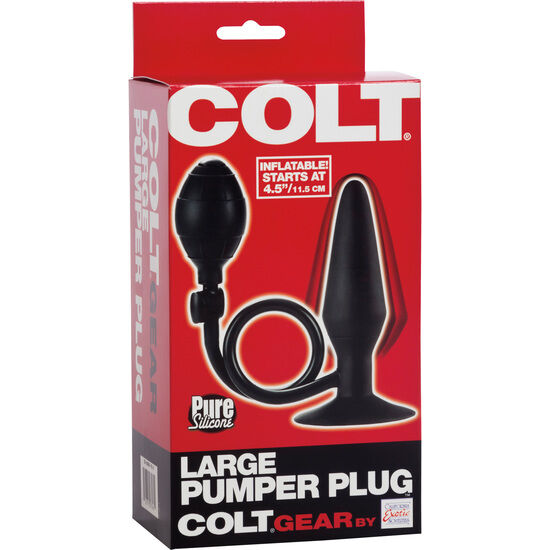 Colt large pumper plug negro