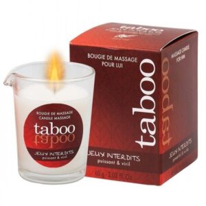 Taboo vela de masaje para ?l jeux interdits aroma liquen salvaje