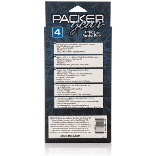 Packing penis pene real?stico 12,75 cm natural