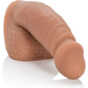 Packing penis pene real?stico 14.5 cm marr?n