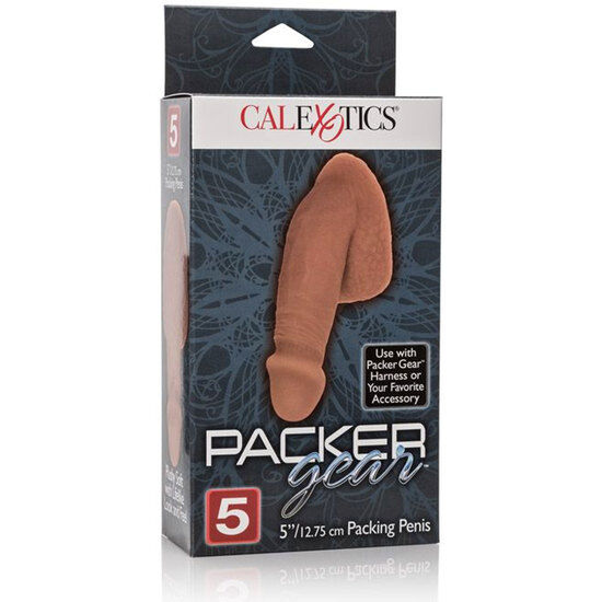 Packing penis pene real?stico 14.5 cm marr?n