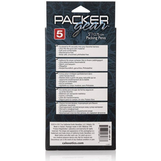 Packing penis pene real?stico 14.5 cm natural