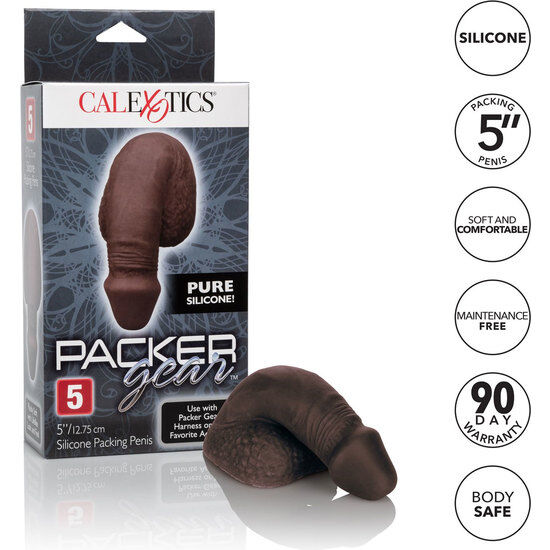 Packing penis pene de silicona 12.75cm negro