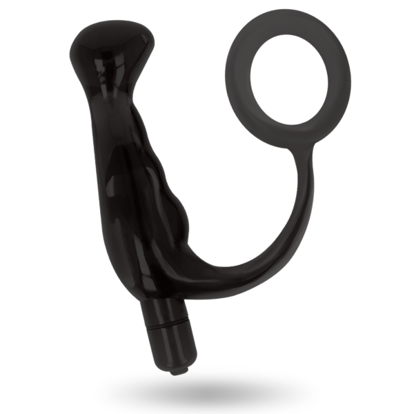 Addicted toys vibrador prost?tico negro 10 cm