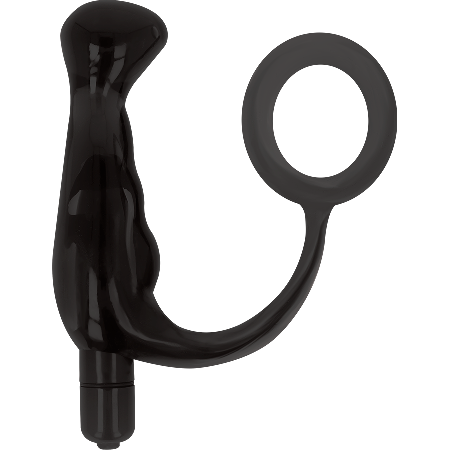 Addicted toys vibrador prost?tico negro 10 cm